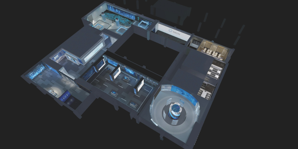 廣州市知識城國際數字樞紐體驗廳插圖