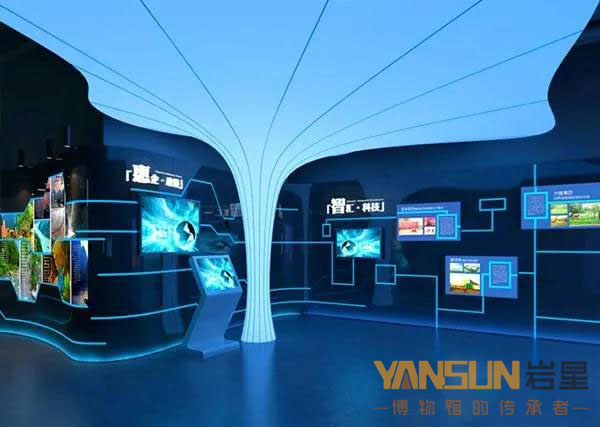 巖星建設(shè)|數(shù)字化展廳設(shè)計施工要注意的事項插圖(1)