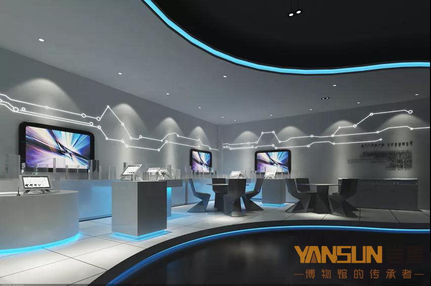現(xiàn)代多媒體應(yīng)用對(duì)企業(yè)展廳設(shè)計(jì)帶來(lái)了哪些影響？插圖(1)