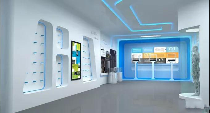 巖星建設(shè)|企業(yè)展館展示設(shè)計與視覺傳達相互結(jié)合插圖(2)