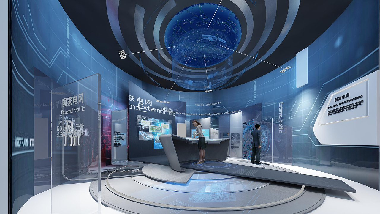 怎樣設(shè)計打造一個酷炫的3D數(shù)字展廳？插圖