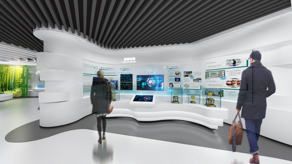 科技企業(yè)展廳如何數(shù)字化布局？插圖